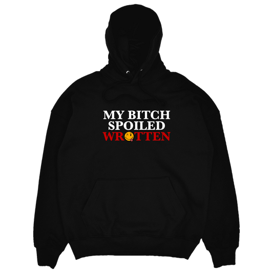 "SHE SPOILED" HOODIE - BLACK